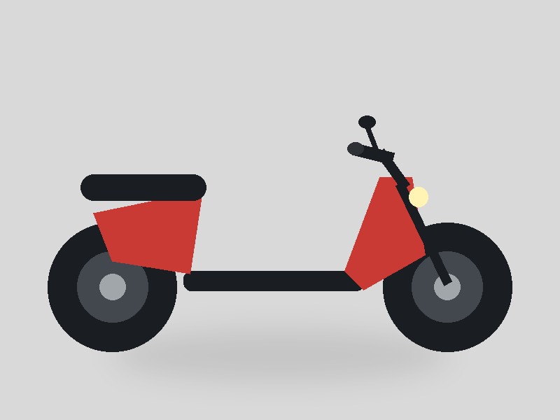 Thunder electric scooter